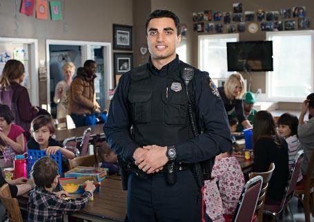 Amol Cheema with in a school