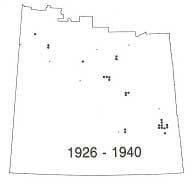 Scentless chamomile 1926-1940