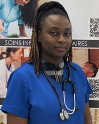 Student Council Member Sauvine Deugouelieu