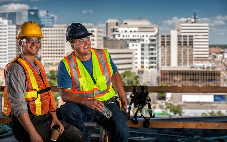 Construction workers