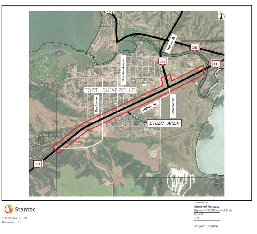 Fort Qu'Appelle Study Area Fig