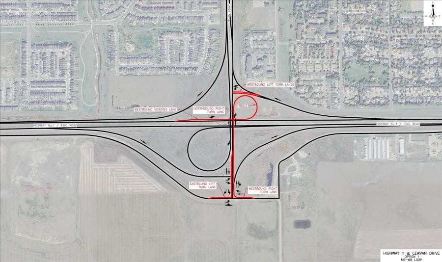 Lewvan - Hwy 1- option 1