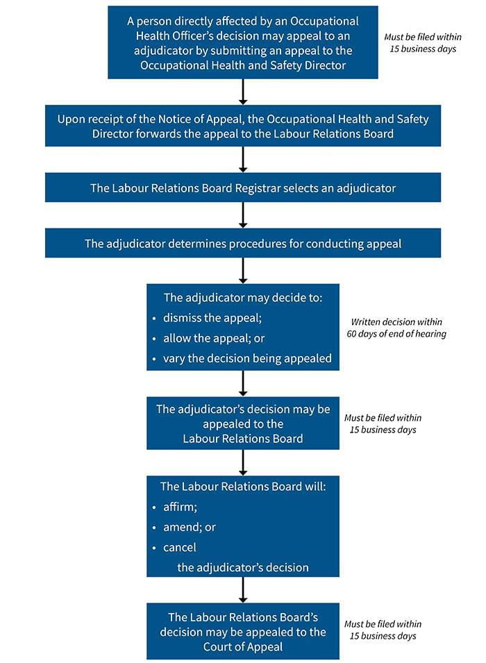 OHS Harassment or Discriminatory Action Appeals Process