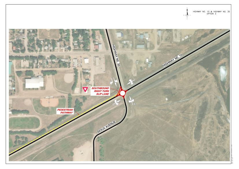 HIGHWAY NO. 10 & HIGHWAY NO. 35 OPTION 3