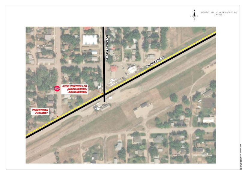HIGHWAY NO. 10 & BOUNDARY AVE OPTION 1