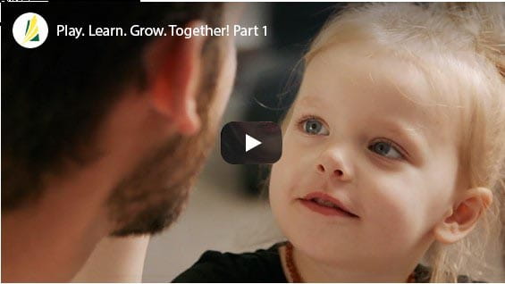 girl looking at her dad