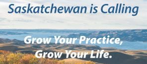 Saskatchewan is calling graphic