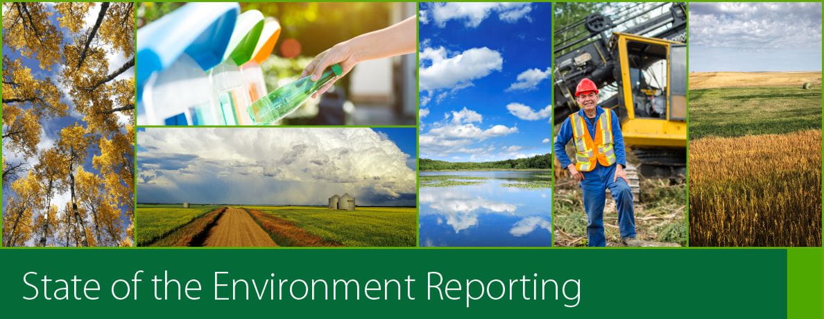 Seven environment photos for the State of the Environment reporting banner