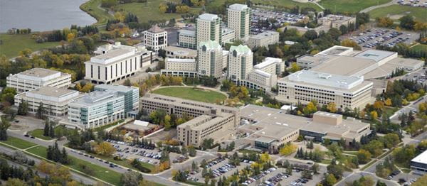 UofR aerial view